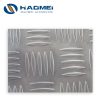 5 bars embossed aluminum pattern sheet