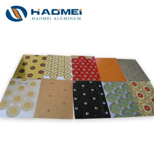 aluminum sheets closure stock