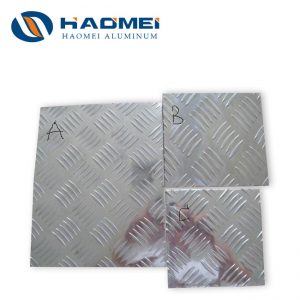 1050 1060 1100 3003 3105 8011 Aluminum Embossed Sheet