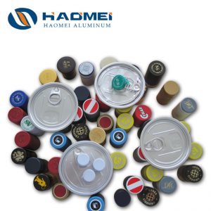 aluminum sheets closure stock