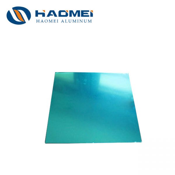 china 3xxx 1xxx blue film cladding mirror aluminum