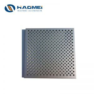 aluminium perforated facade panel