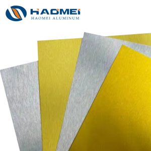 hair brushing aluminum sheet