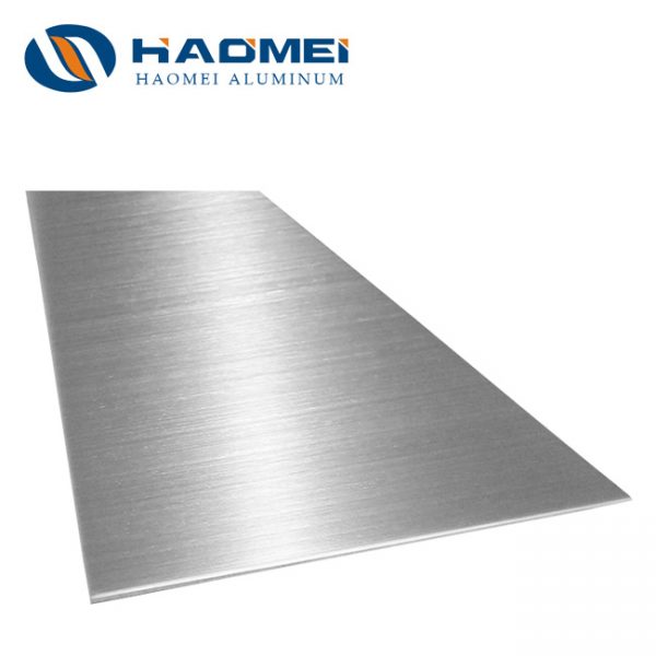 hair brushing aluminum sheet