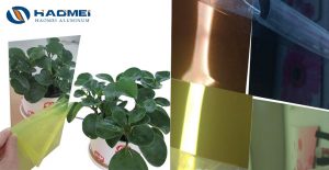 china polished aluminum mirror sheet