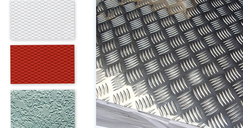 embossed aluminium sheet metal