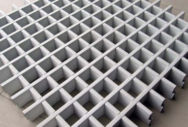 aluminum open grid suspended ceiling tile