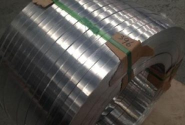 Bright aluminum metal strips have high reflectivity.