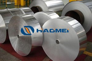 This shows our aluminum coil that has no oil stains.