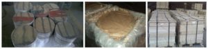 wood case packing for kitchenware aluminum circles